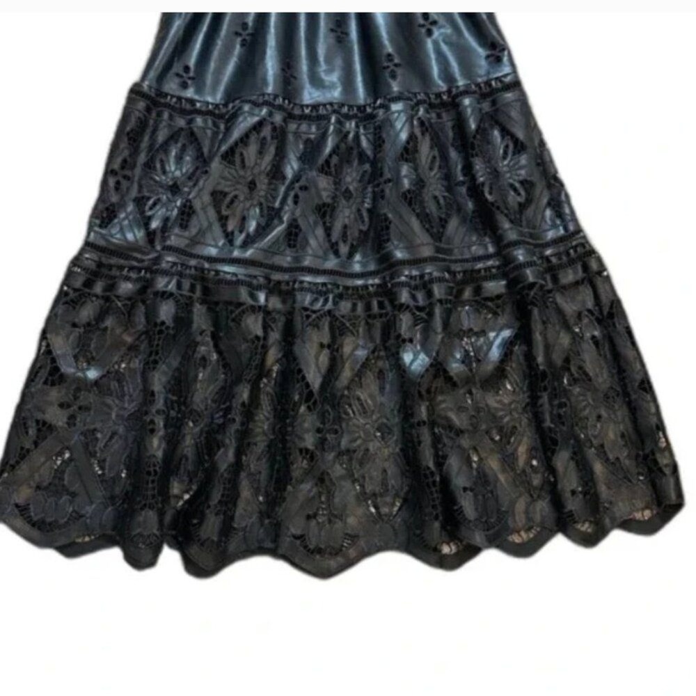 Anthropologie Somerset Maxi Dress Women's S Whimsigoth Gothic Lace - Picture 6 of 16